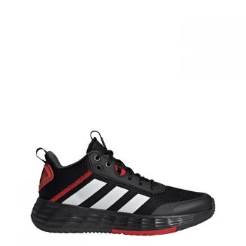 Image of adidas Ownthegame Shoes Mens - Core Black / Cloud White / Car