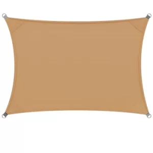 Image of Sun Sail Oxford Rectangle Sand 2x4m