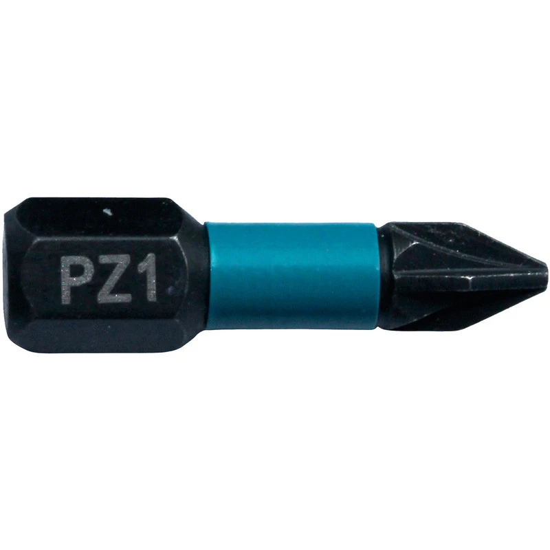 Image of Makita Impact Black Torsion Pozi Screwdriver Bits B-63638 Type: PZ1