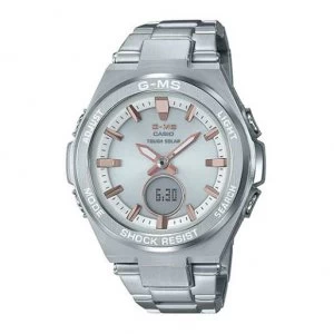 Image of Casio Baby-G G-MS MSG-S200D-7A Standard Anglog-Digital Watch - Silver