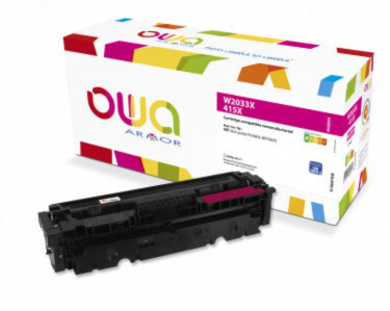 Image of Armor Armor K18975OW toner cartridge Compatible Magenta W2033XC-OWA