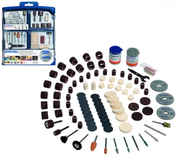 Image of Dremel 150pc Multi Purpose Accessory Set - MT724JA