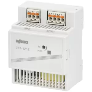 Image of WAGO 787-1212 Compact Single Phase 24VDC 2.5A Switched-Mode Power ...