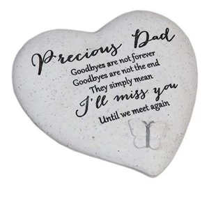 Image of Thoughts Of You 'Dad' Graveside Heart