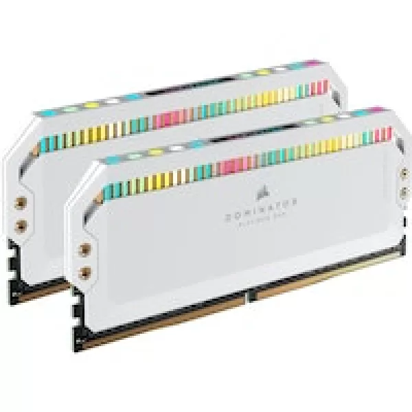Image of Corsair DOMINATOR Platinum RGB White 32GB 5600MHz DDR5 Memory Kit