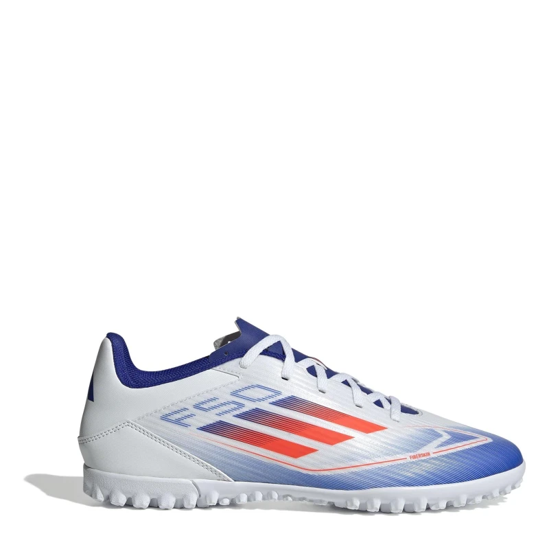 Image of adidas F50 Adults Club Astro Turf Football Boots White/Red/Blue male 11.5(46.7)