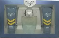 Image of Top Gun Rivet Gift Set 100ml Eau de Toilette + 100ml Shower Gel + 100ml Aftershave Balm