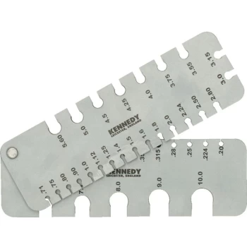 Image of Metric Wire Gauge 0.2-10.0MM - Kennedy