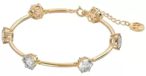 Image of Swarovski 5622719 Constella Bracelet White |Shiny Gold- Jewellery
