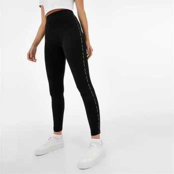 Image of Jack Wills Taped Leggings - Black HR