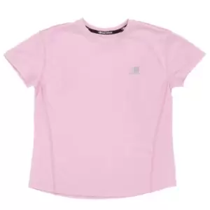 Image of Karrimor Short Sleeve Run T Shirt Junior Girls - Pink