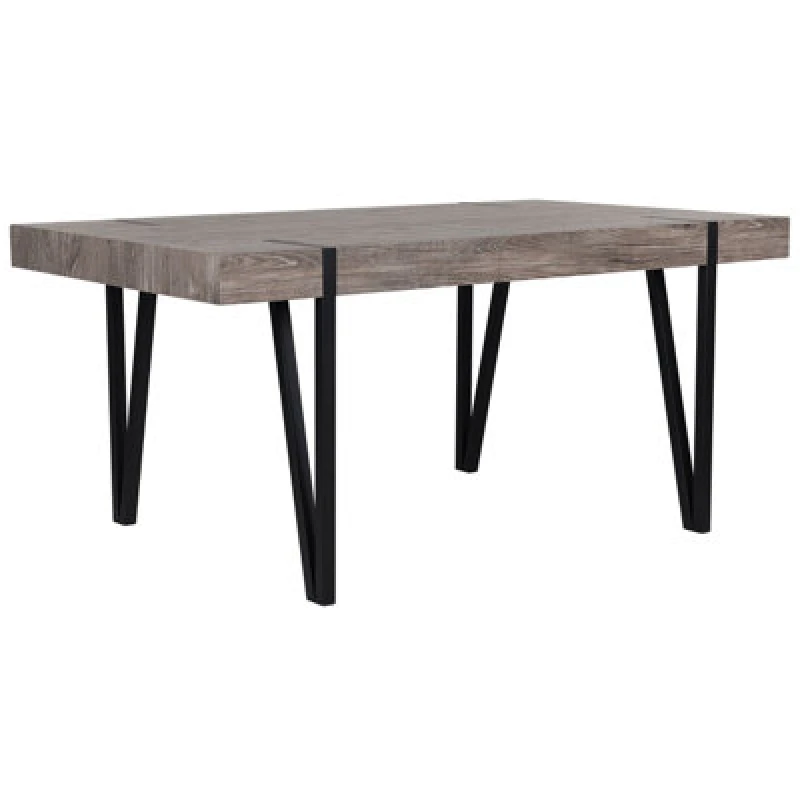 Image of Beliani Dining Table Adena Brown 150 Cm 90 Cm
