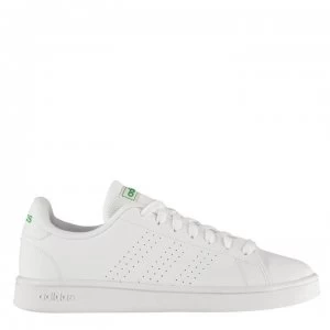 Image of adidas Advantage Base Mens Trainers - White/Green