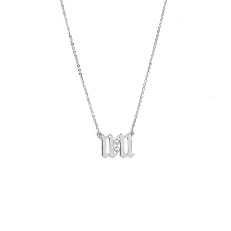 Image of Say It With 11:11 Necklace - Silver Silver unisex
