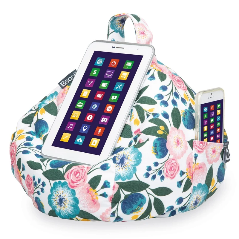 Image of Jml Ibeani Floral Beanbag Tablet Stand One Colour WYY9K Unisex