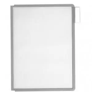 Image of Durable SHERPA Display Panel A4 Grey Pack of 10