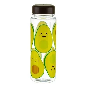 Image of Sass & Belle Happy Avocado Clear Water Bottle