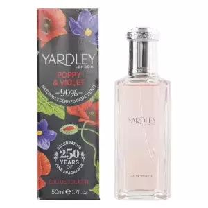 Image of Yardley Poppy & Violet Eau de Toilette For Her 50ml