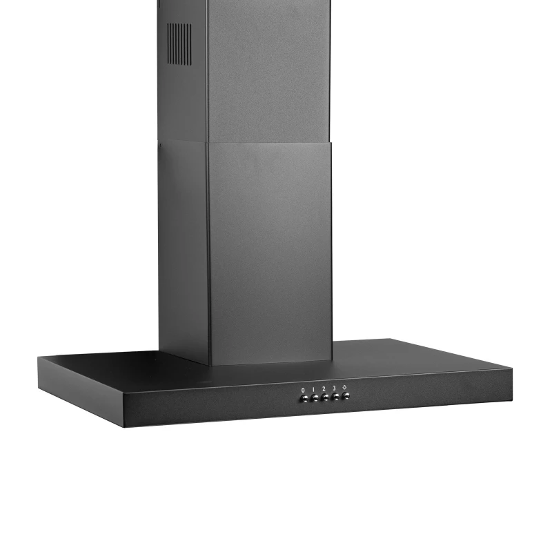 Image of SIA 60cm Cooker Hood with LED Lighting in Black - TBC60BL Black