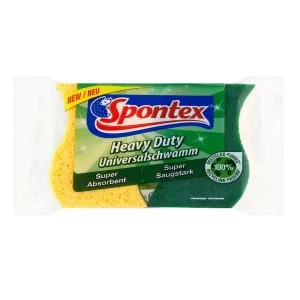 Image of Spontex Heavy Duty Sponge Scourers - Pack of 2
