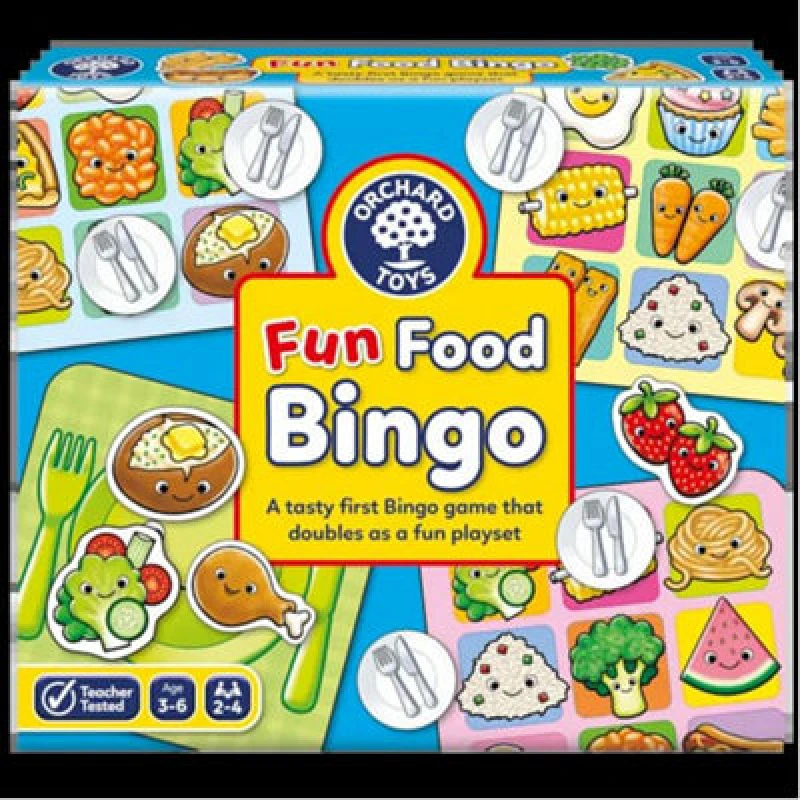 Image of Orchard Toys Fun Food Bingo Multi unisex