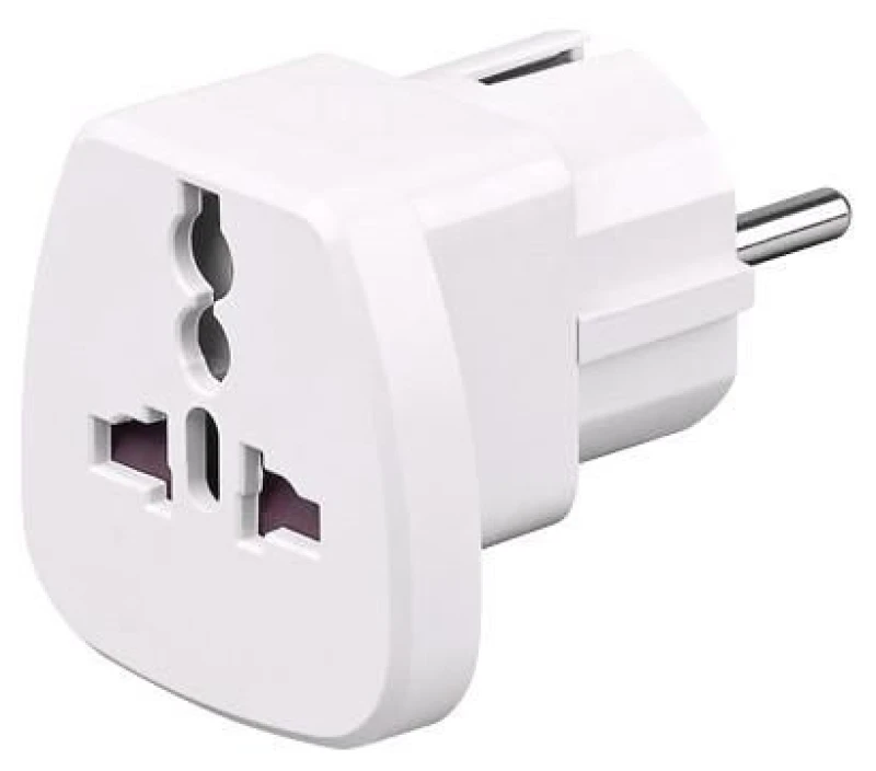 Image of Microconnect PETRAVEL power plug adapter Universal White