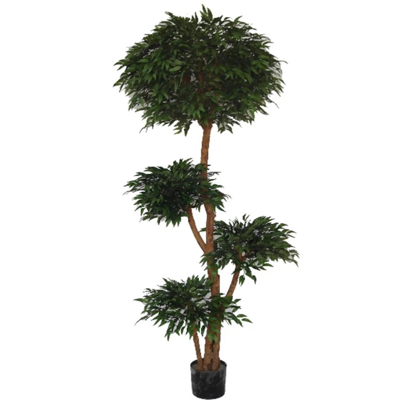 Image of N/A 180cm Fire Retardant Ruscus Tree With 4173 Leaves