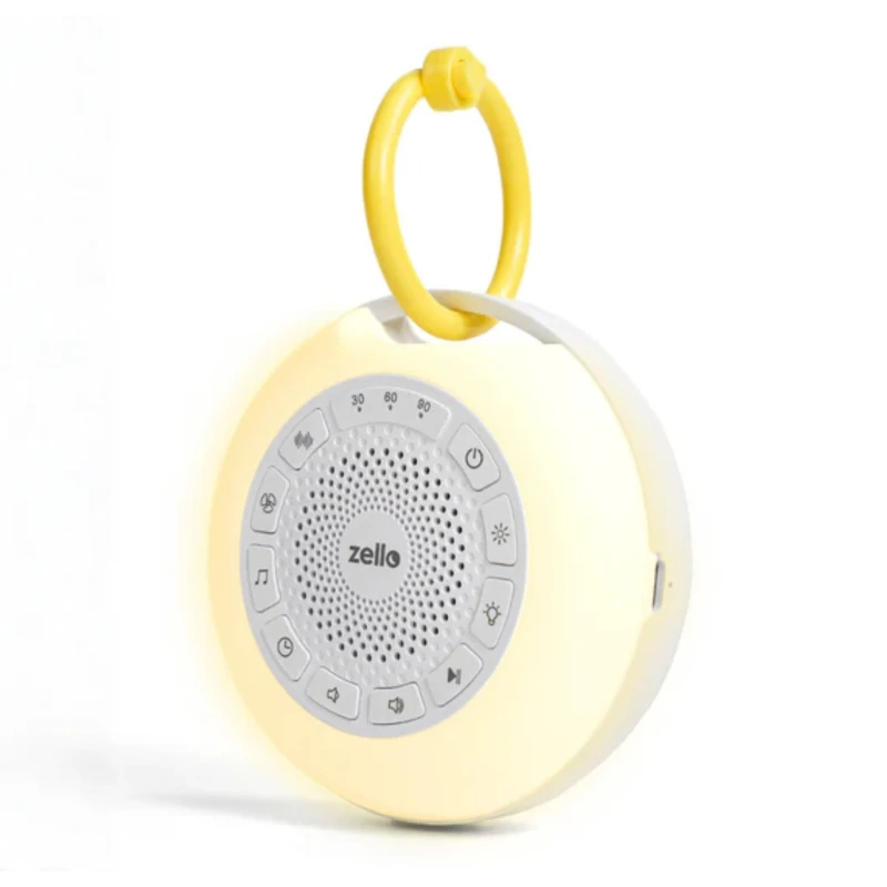 Image of Zello Portable Pro Max White Noise Machine & Night Light Baby Monitors one size White 73800401000