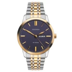 Image of Sekonda Mens Two-Tone Stainless Steel Bracelet Watch