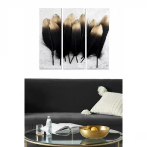 Image of MDF706900330 Multicolor Decorative MDF Painting (3 Pieces)