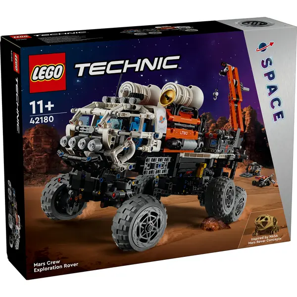 Image of LEGO Technic Mars Crew Exploration Rover Space Playset 42180 Toys - Lego