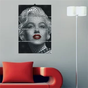 Image of D7 Multicolor Decorative MDF Painting (4 Pieces)