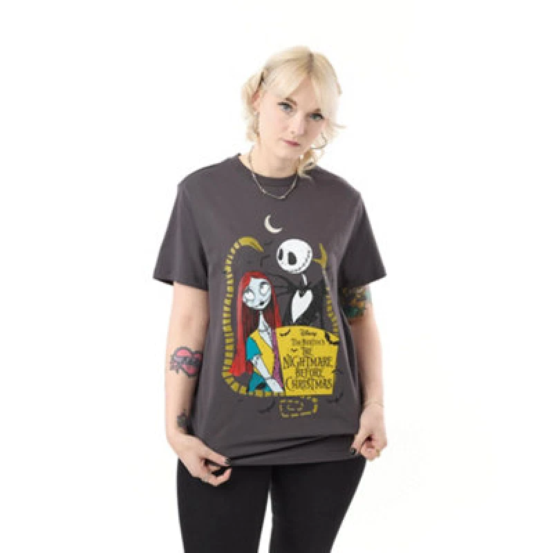 Image of Disney Short Sleeved T-Shirt Grey unisex