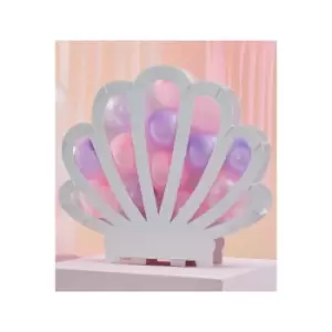 Image of Shell Shaped Balloon Mosaic