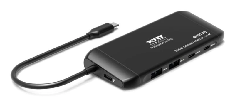Image of Port Designs PORT Connect Mobile docking station 1 X 4K USB-C 7 device