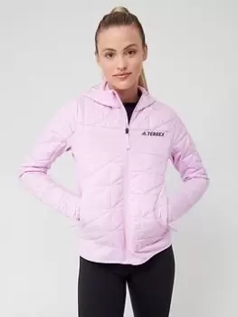 Image of adidas Terrex Hybrid Insulated Jacket - Pink, Size S, Women