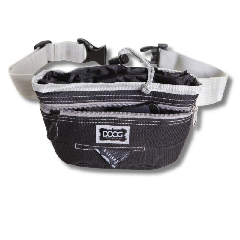 Image of DOOG Treat Pouch - Black - Large Black