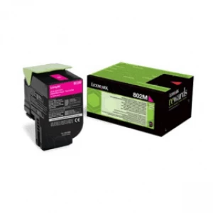 Image of Lexmark 24B6009 Magenta Laser Toner Ink Cartridge