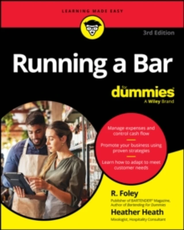 Image of Running A Bar For Dummies Paperback / softback
