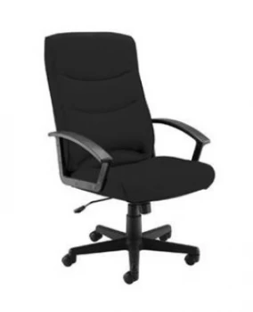 Image of Canasta II Fabric Chair Charcoal