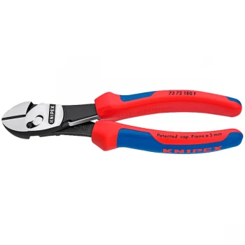Image of Knipex 73 72 180 F TwinForce High Performance Diagonal Cutters + ...
