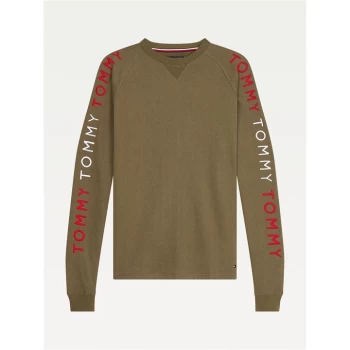 Image of Tommy Bodywear Tommy Hilfiger Track Top - Army Green RBN