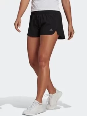 Image of adidas Fast Running Shorts, Blue, Size S, Women