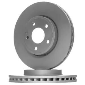 Image of ATE Brake disc 24.0128-0275.1 Brake rotor,Brake discs MERCEDES-BENZ,B-Klasse (W245),A-Klasse (W176),B-Klasse (W246, W242),CLA Coupe (C117)