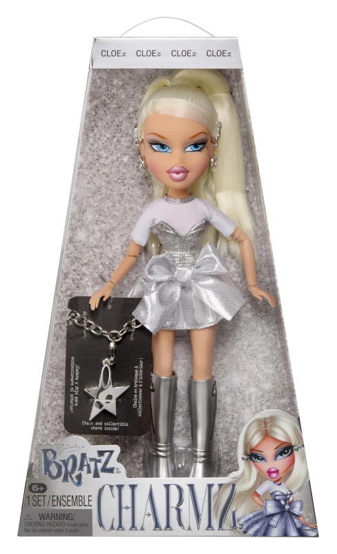 Image of Bratz Charmz Cloe - Fashion Doll with Collectible Charm Bracelet Includes Outfit & Accessories Comes in a Display-Worthy Packaging Customise and Co