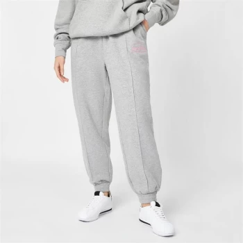 Image of Jack Wills Relaxed Fit Embroidered Logo Joggers - Grey Marl
