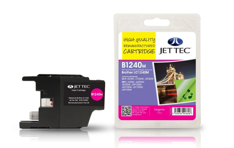 Image of Jet Tec 101B124003 ink cartridge Standard Yield Magenta