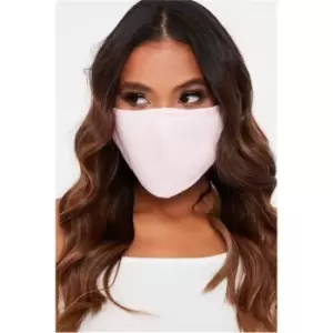 Image of I Saw It First Plain Face Mask - Pink