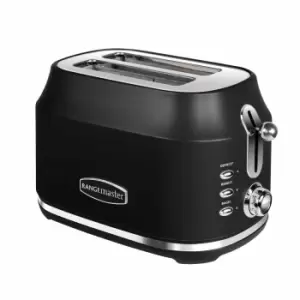 Image of Rangemaster RMCL2S201BK Classic 2 Slice Long 2 Slice Toaster