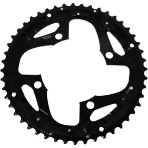 Image of Shimano Deore M610 48 Tooth Triple Chainring For Chainguard - Black